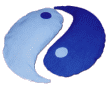 Yin & Yang - Fukissen / Aqua-Blau